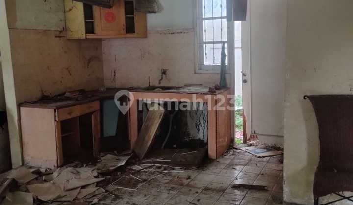Rumah lama/kavling, perlu renovasi total, Graha Indira Cikupa, 2 kavling gandeng 2