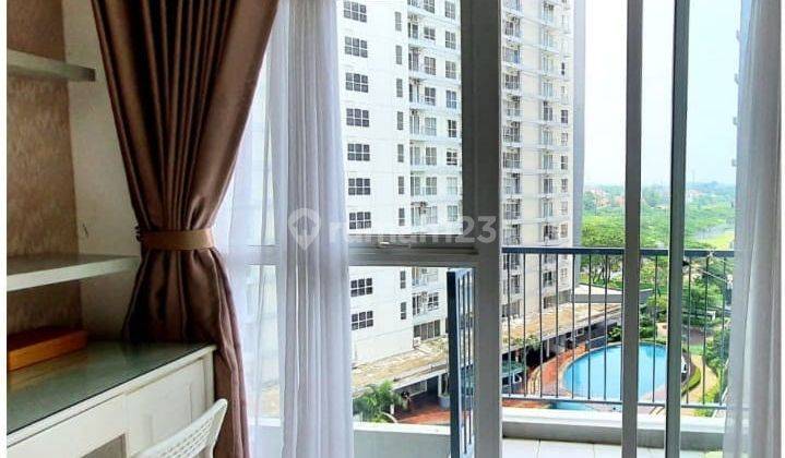 Apartemen Casa De Parco Studio, Dijual Cepat, Furnished, Mid Level 1