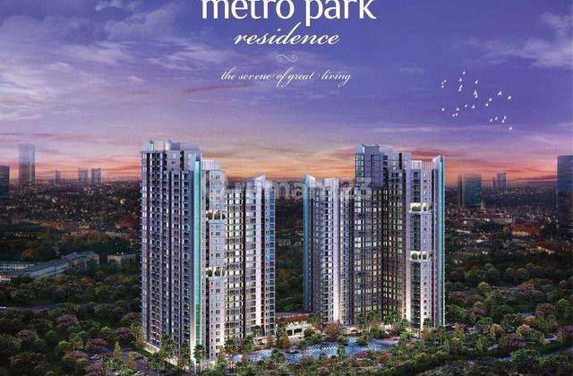 Apartemen Metro Park Residence 2br Pool View Furnished 2