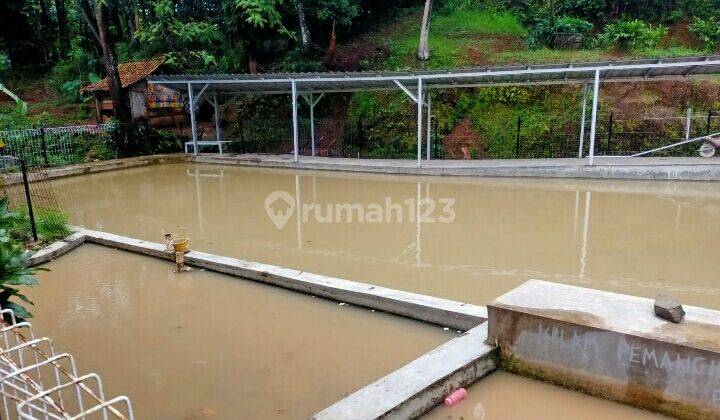 Jual Murah Rumah Semi Villa ada Kolam Ikan Dekat Kota Purwakarta 1