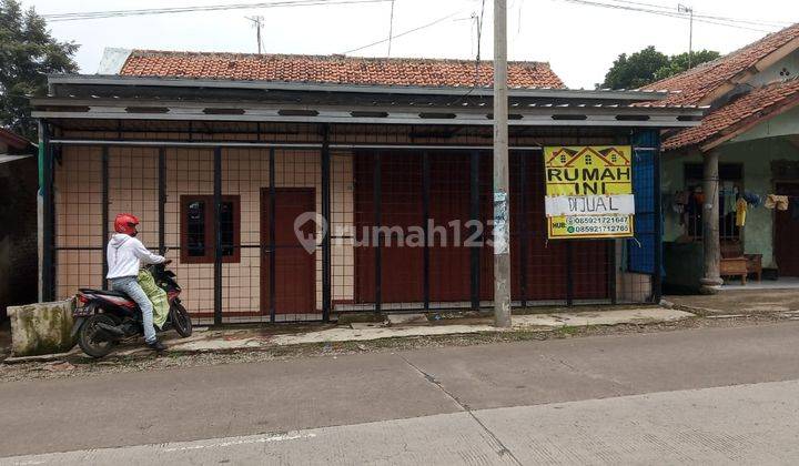 Dijual Murah Rumah + Toko Pinggir Jl Raya Dijual Murah di Purwakarta 1