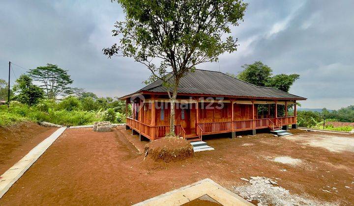 Jual Rumah Villa Kayu Sebelah Gerbang Tol Darangdan Purwakarta 1