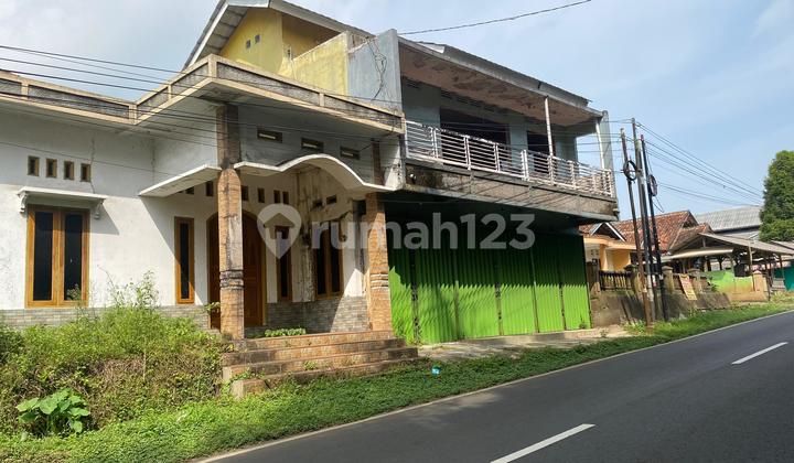 For Sale: House and Shop by the Main Road Near Darangdan Toll Gate, Purwakarta 1