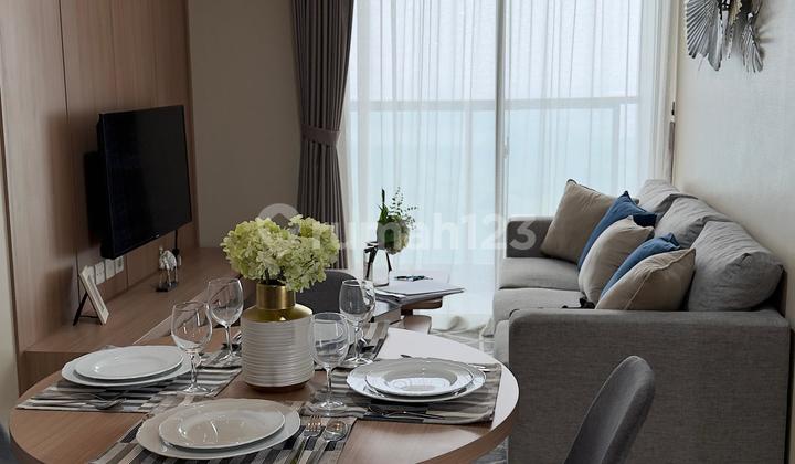 Dijual Apartemen Gold Coast PIK Tipe 2BR 58m2 Furnished 1,8M NEGO