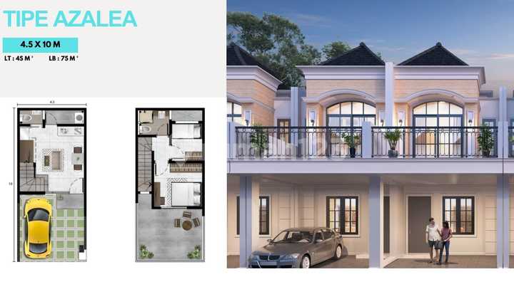 Dijual Rumah Baru PIK 2 di Bukit Nirmala Ukuran 4,5x10 Free PPN!!