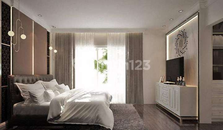 Disewakan Rumah Golf Island PIK Uk 10x15 Full Furnished 450 Juta! 2