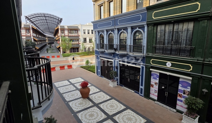 For Rent Euroasia Osaka PIK 2 Shop House Facing Inward Only 120 Million!!