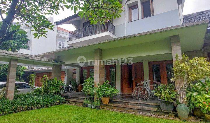 Rumah Cantik Dan Asri Di Dharmawangsa Kebayoran Baru Jakarta Selatan  1