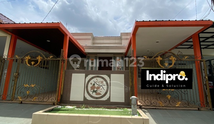 Rumah Lahan Luas Hadap Utara Di Villa Melati Mas 1