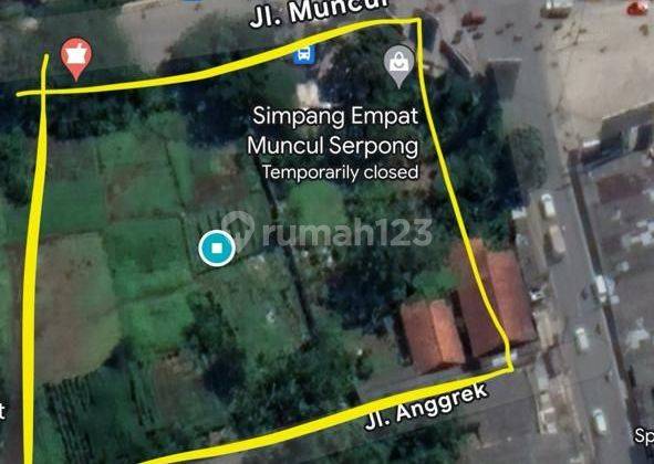 Dijual Lahan Komersial Di Muncul Setu Pamulang 2