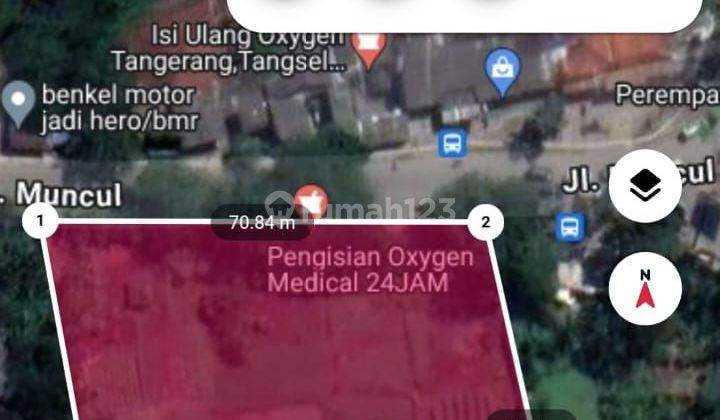 Dijual Lahan Komersial Di Muncul Setu Pamulang 1