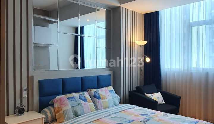 Sewa Apartemen Roseville Soho & Suite Bsd - 2 BR Eksklusif Baru Murah Fully Furnished Electronic