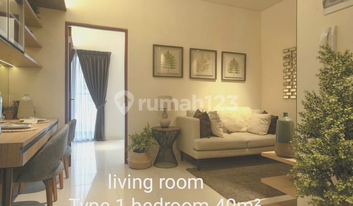 Apartement Roseville Soho and Suite 1 BR Furnished Baru 4