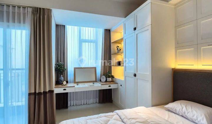 Sewa Apartemen Bsd Studio Full Furnish Baru Murah Ukuran 30 M2 1