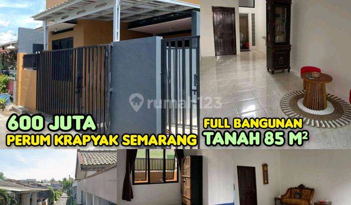 Di Jual Cepat Rumah Baru Perum. Krapyak Semarang Barat 2