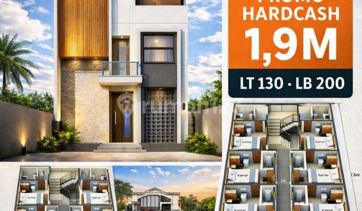 Kost 2 Lantai Desain Elegan Tembalang Semarang