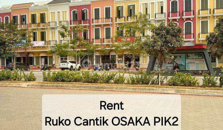 Ruko Cantik OSAKA PIK2  1