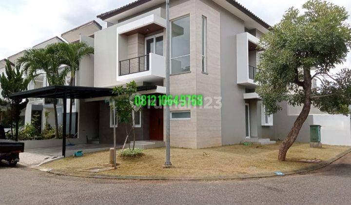 Rumah Bsd 2 lantai brand New posisi hoek 1