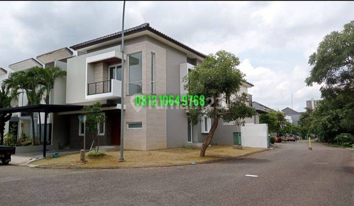 Rumah Bsd 2 lantai brand New posisi hoek 2