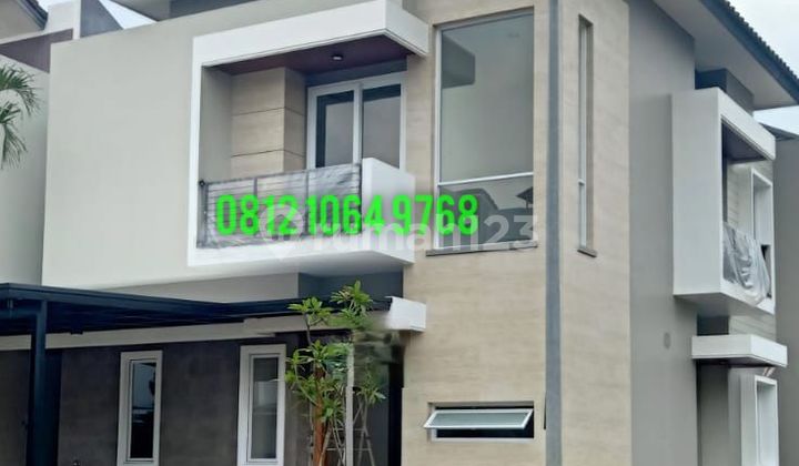 Rumah Bsd 2 lantai brand New posisi hoek