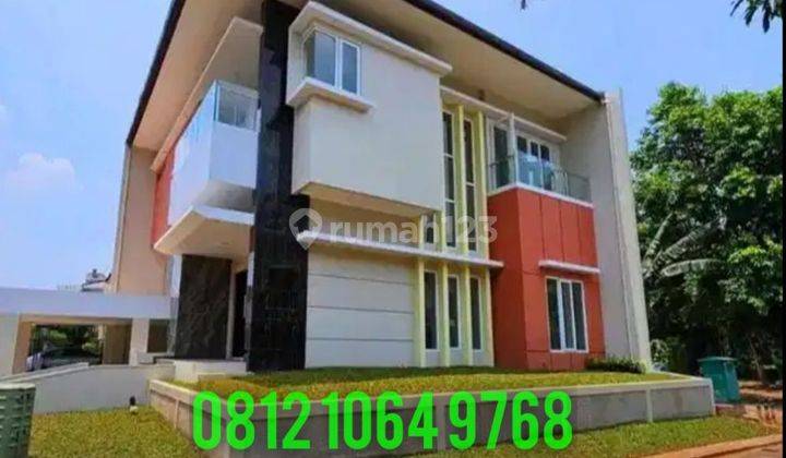 Rumah 2 lantai minimalis modern Bsd the Green  2