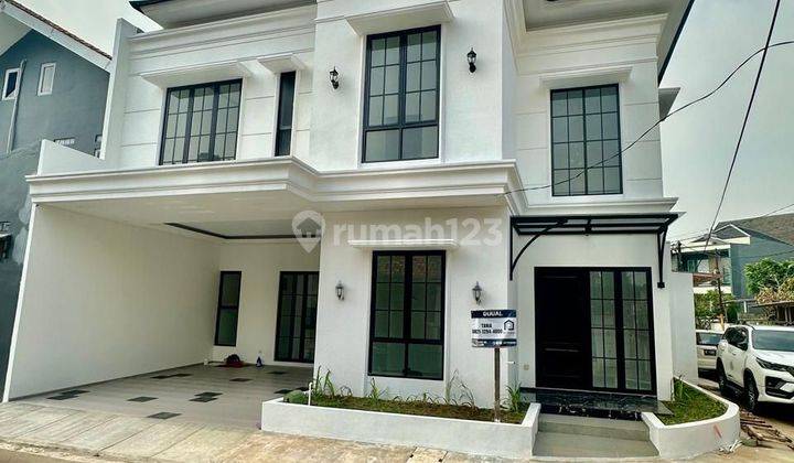 Rumah Bsd Nusaloka posisi hoek brand New 1