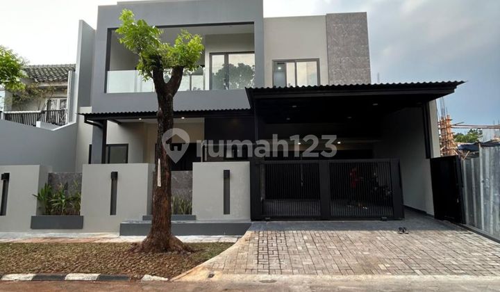 Rumah 2 Lantai Baru Renovasi di BSD Puspitaloka Serpong