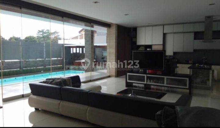 Rumah Setra Duta 90% baru siap huni with pool  1