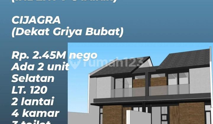New house at an affordable price and attractive land area Sayap Buah Batu New house at an affordable price and attractive land area Sayap Buah Batu