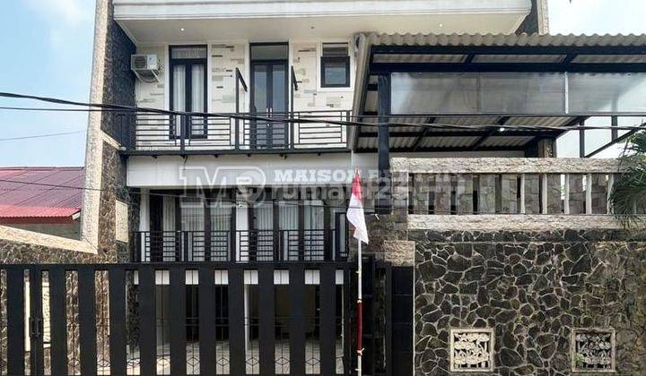  Rumah 3 Lantai + Rooftop Siap Huni Lokasi Strategis Di Bumi Puspitek 1