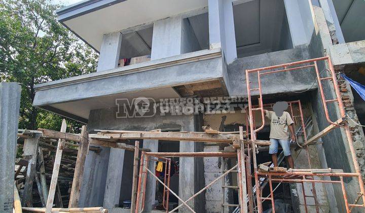 Rumah Sedang Bangun 80 Posisi Hoek, Lokasi Bagus Sangat Strategis 1