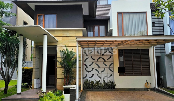 Disewakan Rumah Furnish Rapih Siap Huni di Foresta Cluster Primavera BSD