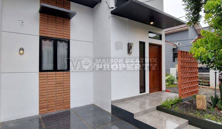 Rumah Cantik Full Furnish Baru Renov Posisi Hoek Lokasi Strategis Di Griya Loka Bsd City Tangsel NS  1