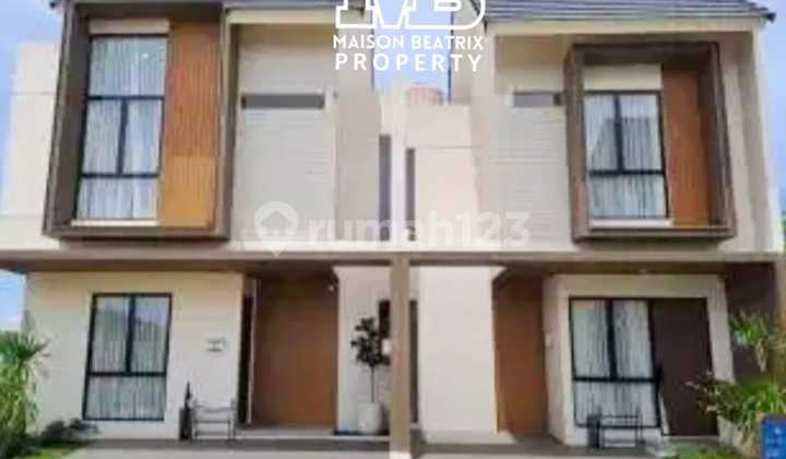 BEAUTIFUL SEMI-FURNISHED HOUSE READY TO OCCUPY NEAR CISAUK STATION, CITRA GARDEN SERPONG - TANGERANG