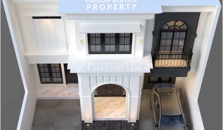 RUMAH MEWAH GAYA MODERN CLASSIC, SEDANG PROSES PEMBANGUNAN LOKASI STRATEGIS DI NUSA LOKA - BSD 