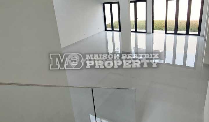 DIJUAL CEPAT RUMAH BARU 2LT MINIMALIS MODERN SANGAT CANTIK SIAP HUNI ROW JALAN LEBAR DI PUSPITA LOKA, BSD  2
