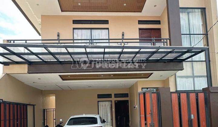 RUMAH 2LT CANTIK SIAP HUNI LOKASI STRATEGIS DI TENGKERANG BARU, MARPOYAN DAMAI - PEKANBARU (NT) 1