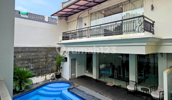 Rumah Mewah Jaksel Bangeettt Harga Ok Konsep Modern Classic Ada Pool & Gym - Tebet Jakarta Selatan