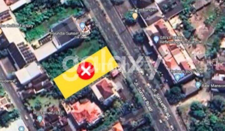 Tanah Komersial di Jalan Utama Sunset Road Kuta Badung, Bali Tanah Komersial di Jalan Utama Sunset Road Kuta Badung, Bali