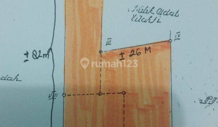 Dijual tanah kosong di jl utama telajung setu 2