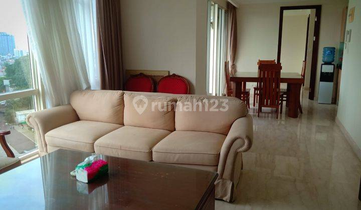 Apartement Menteng Park 2 BR Furnished Bagus 2unit Jadi 1 2