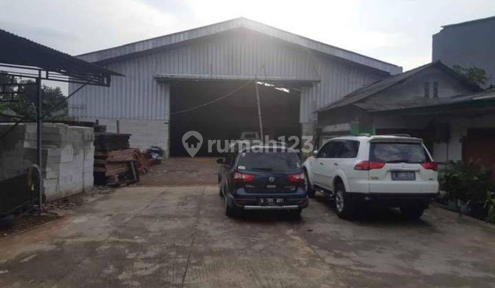 Dijual Gudang Bangunan Baru di Jalan Letda Nasir Cibubur 1