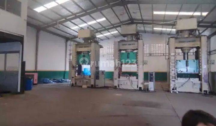 Dijual Gudang Atau Pabrik Lengkap Interior Dan Mesin di Delta Silikon 6 5