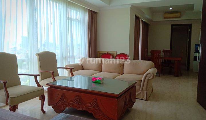 Apartement Menteng Park 2 BR Furnished Bagus 2unit Jadi 1 1