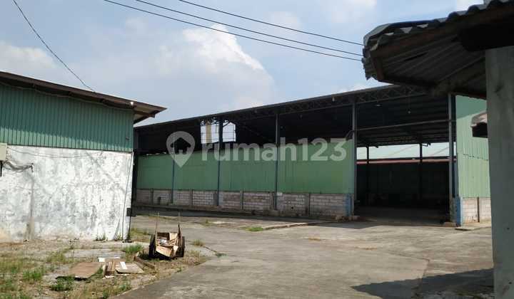 Gudang dan Workshop Bagus 4046 m2 SHM Tambun, Bekasi