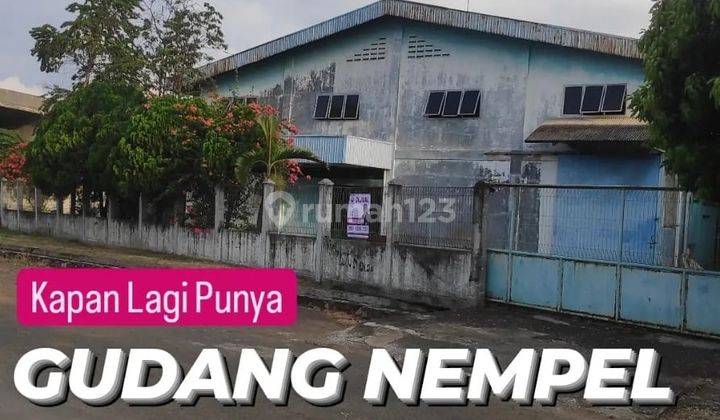 DIJUAL CEPAT (BU) GUDANG EX PABRIK DI KAWASAN INDUSTRI CIBITUNG 1