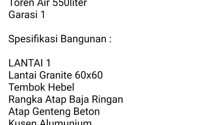 Di Jual Rumah Baru Siap Huni Di Prima Harapan Regency Bekasi 15