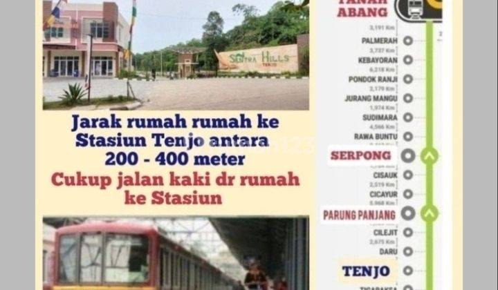 Free Dp, All In 2 Juta Akad. Rumah 300 Mtr Dr Stasiun Tenjo.  3