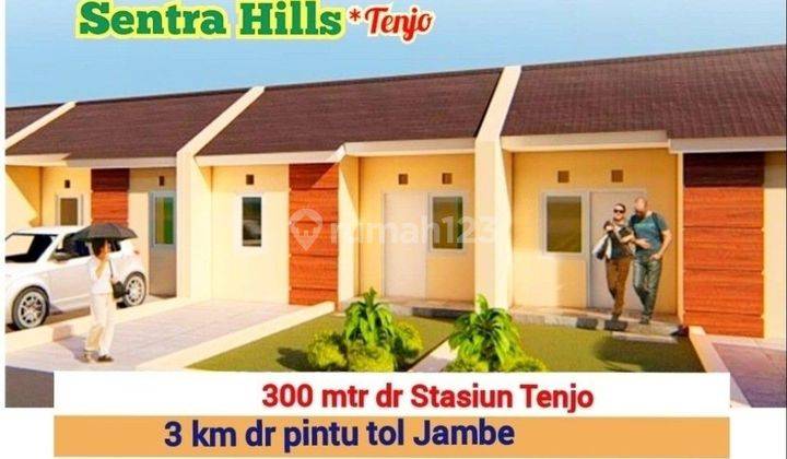 RMH SUBSIDI DOBEL DINDING, Akses mudah dgn kreta dan Jalan tol 1