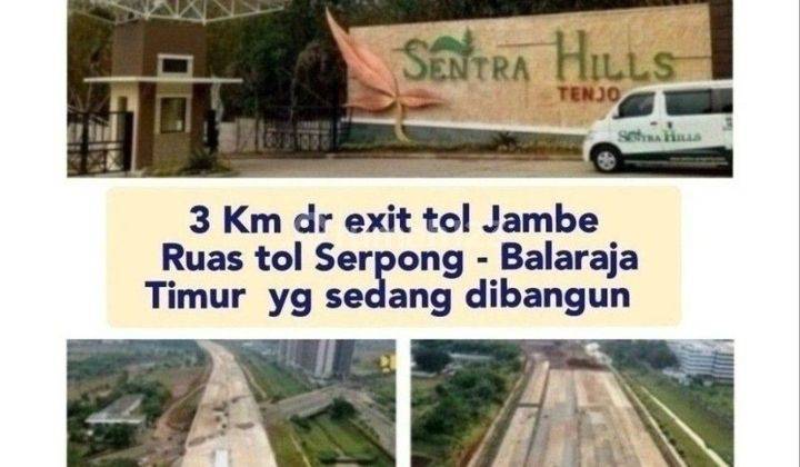 Rumah bis unt ruko, Transportasi mudah dgn kreta KRL dan tol.  3